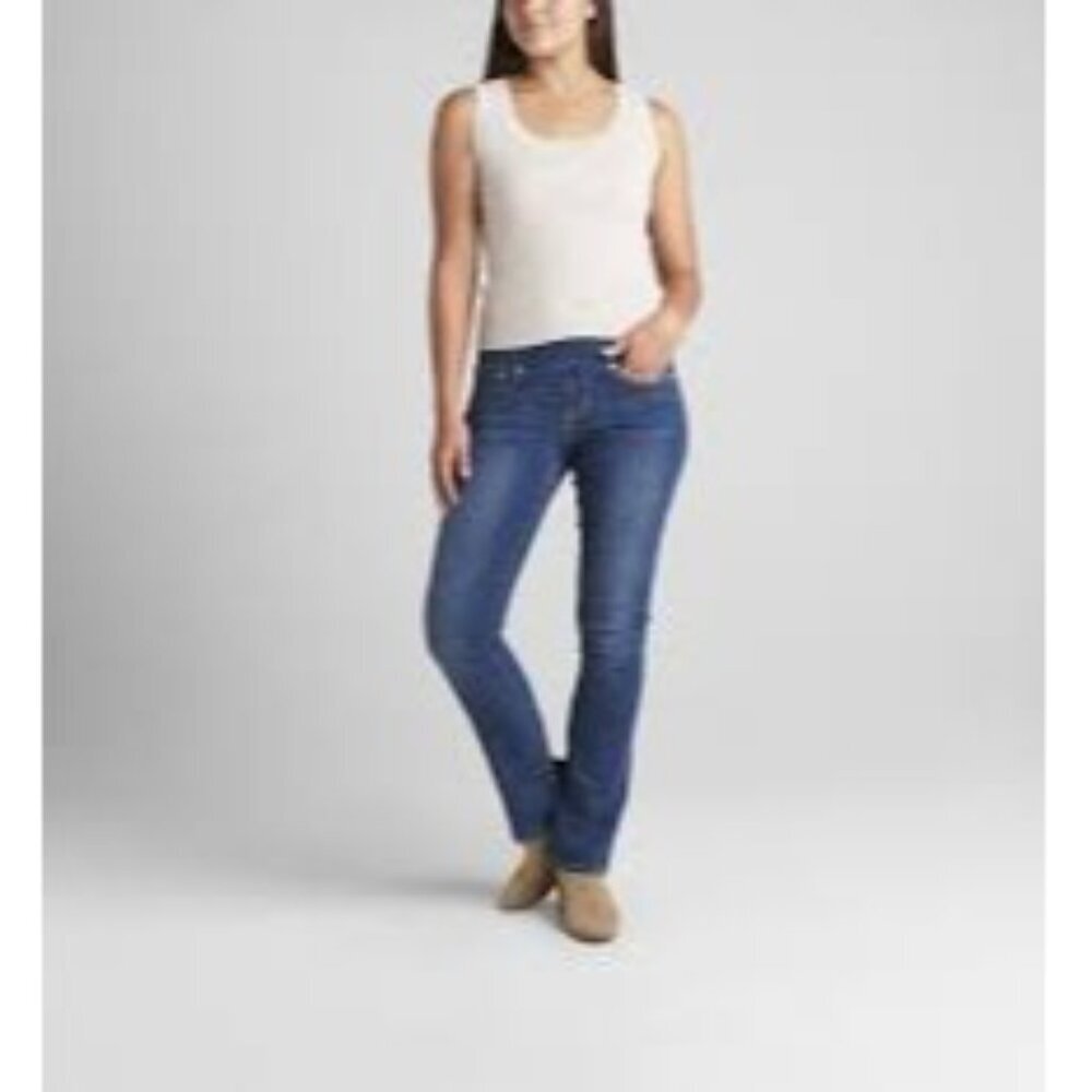 JAG JEANS HIGH‎ RISE BOOT LEG PULL ON JEANS SIZE 4